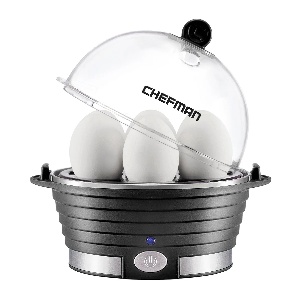  Chefman Egg-Maker Rapid Poacher 14 oz Steamer BLACK — product photo