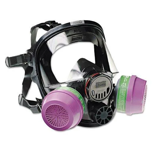 NORTH SAFETY PRODUCTS NORTH SAFETY PRODUCTS 7600 Series Full-Facepiece Respirator Mask Medium/Large — product photo