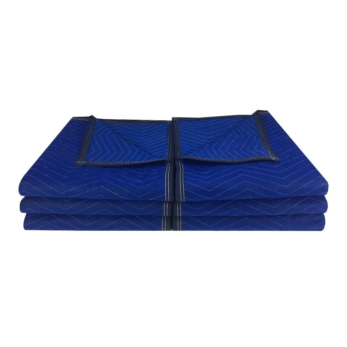 UBMOVE UBMOVE Economy Moving Blanket 72x80" 43#/Doz Blue/Blue 6 Pack — product photo