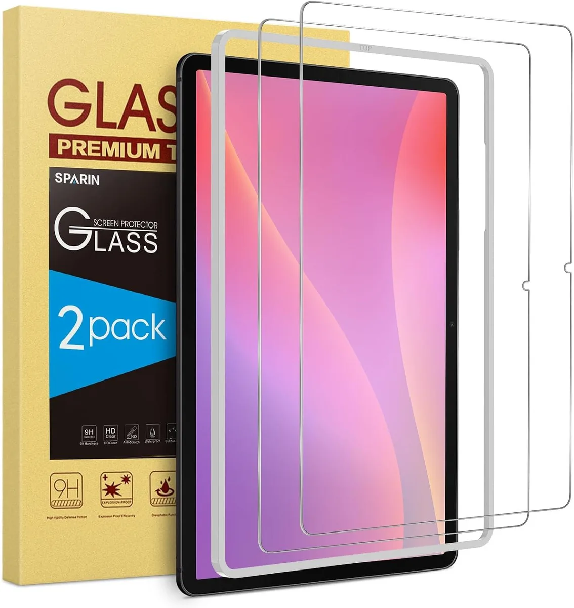 Leelbox Leelbox 2 Pack Screen Protector 10.9 &amp; 11 inch .33mm 9H Tempered Glass — product photo