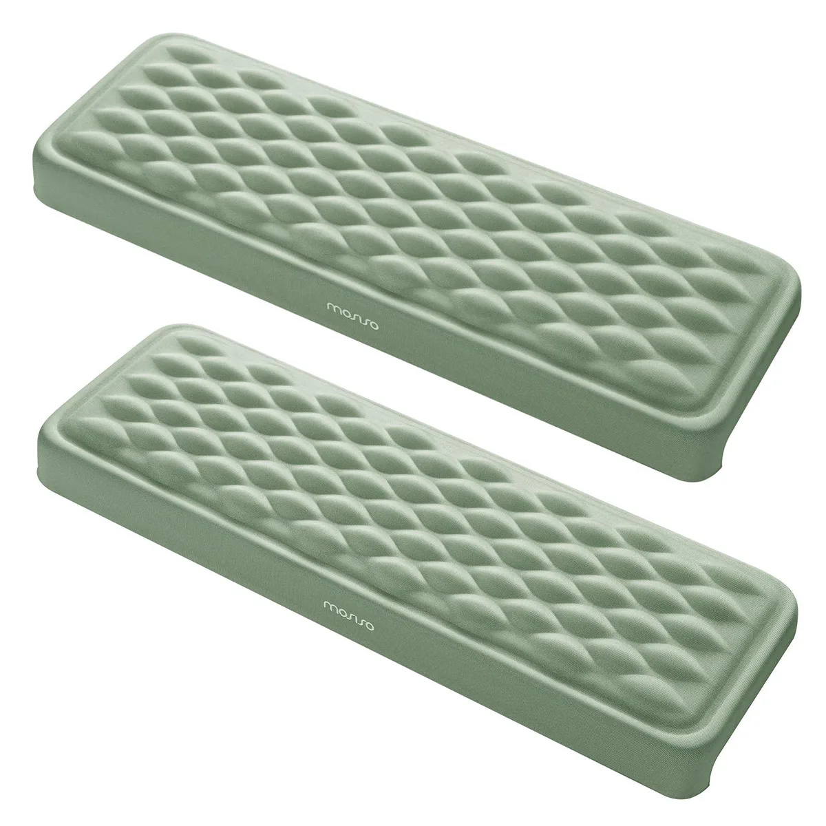  MOSISO L-Shaped Desk Elbow Pad Antique Green 11.8 x 3.9 x 1.3 inches — product photo