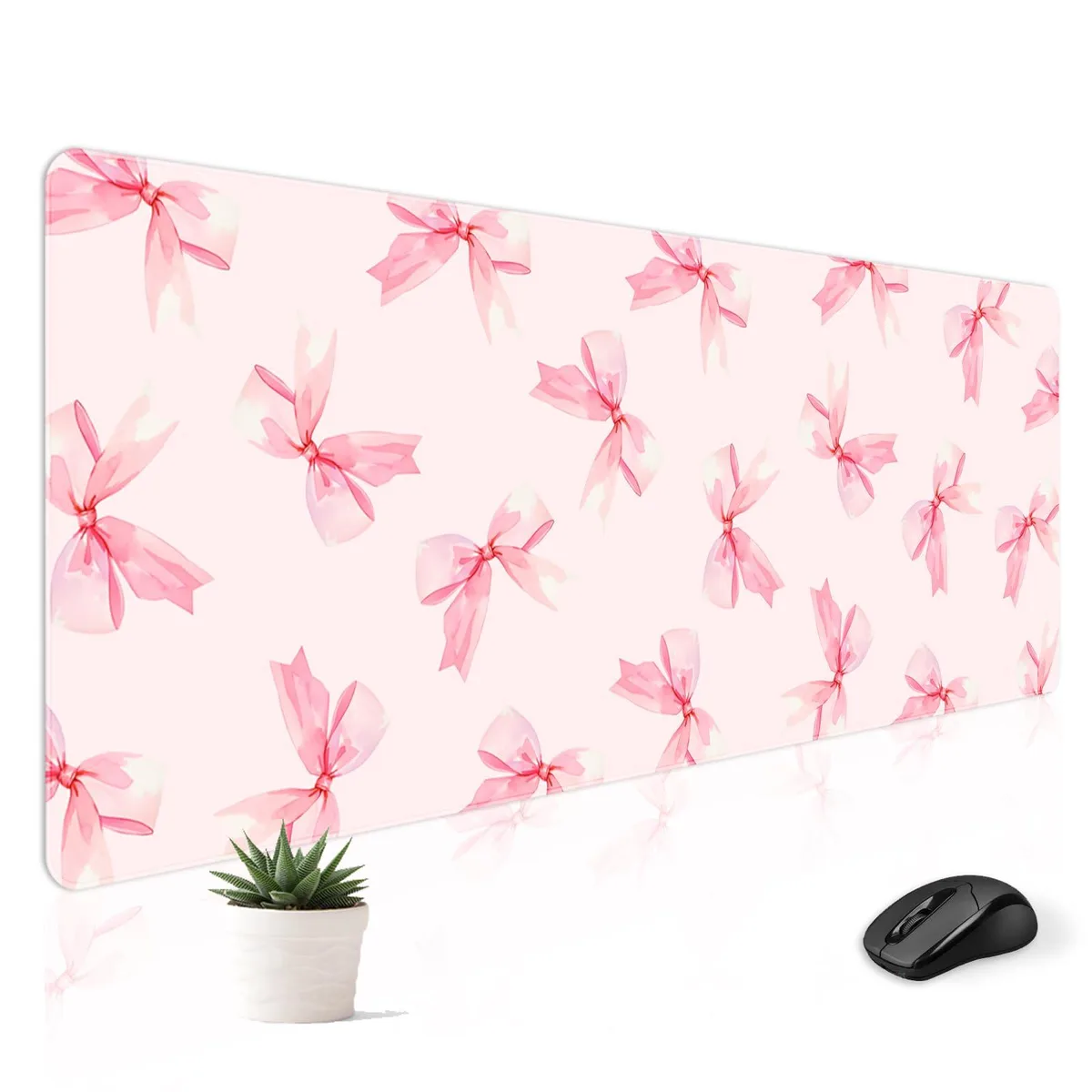  Stanoha MousePad Women 30x12in Pink Bow — product photo