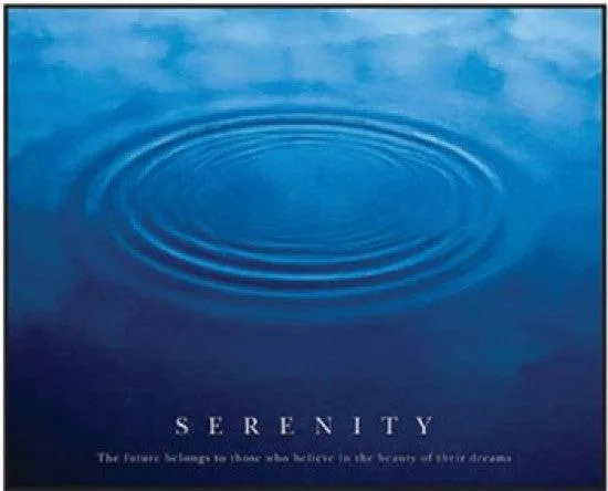 Posterazzi Serenity poster print 20 by 16 inches on heavy paper