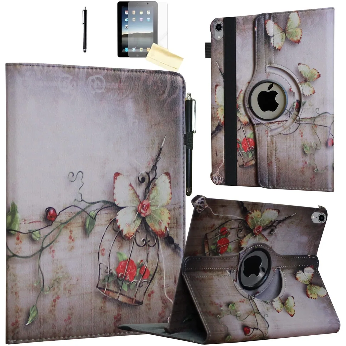 Barrow Mods Barrow Mods A3354 2 in 1 accessory for iPad 10.9 2022 2025 360 rotating stand — product photo