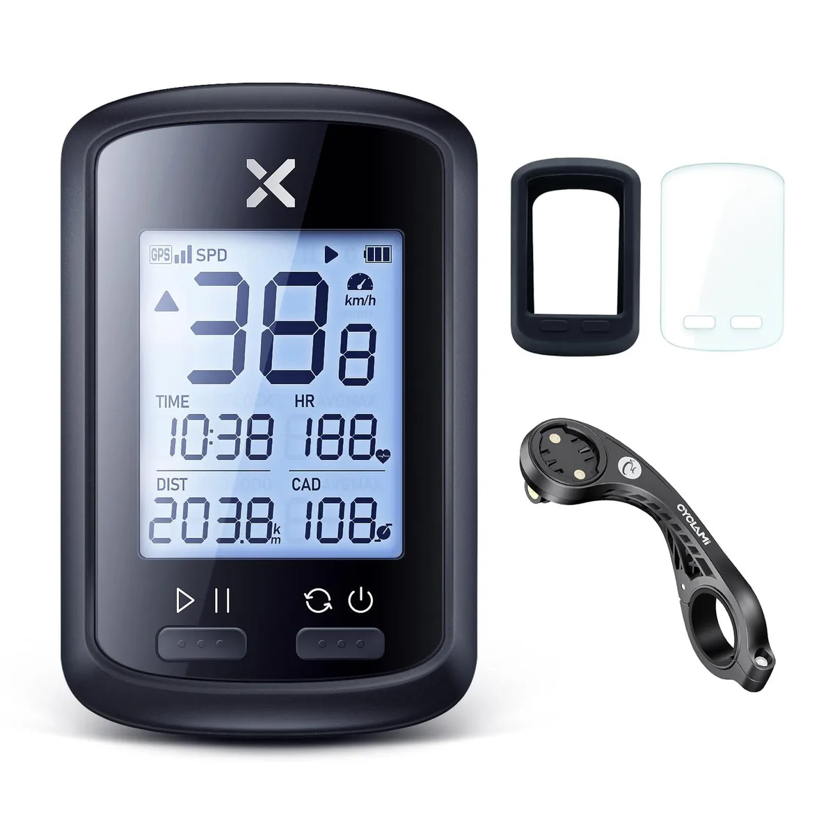  XOSS G+ 4 IN 1 GPS Bike Computer — product photo