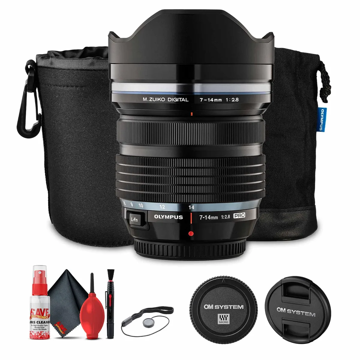 Olympus America Inc. Olympus America Inc. M.Zuiko Digital ED 7-14mm f/2.8 PRO Lens Bundle — product photo