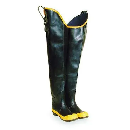 Value Brand Value Brand Hip Wader Steel Toe Size 8 32 in Black/Yellow — product photo