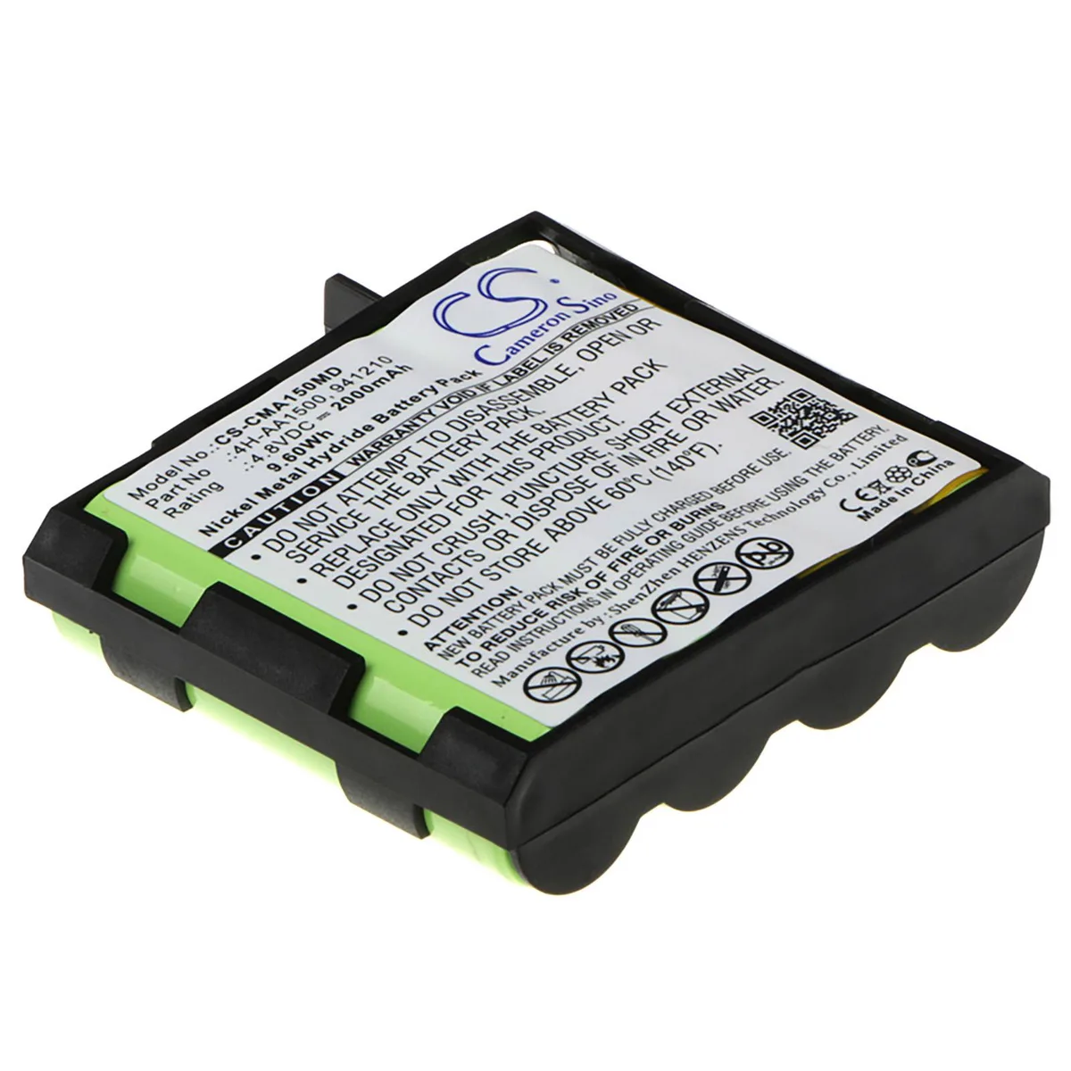 Cameron &amp; Co Cameron &amp; Co DS-CS-CMA150MD Ni-MH 4.8V 2000mAh video accessory — product photo