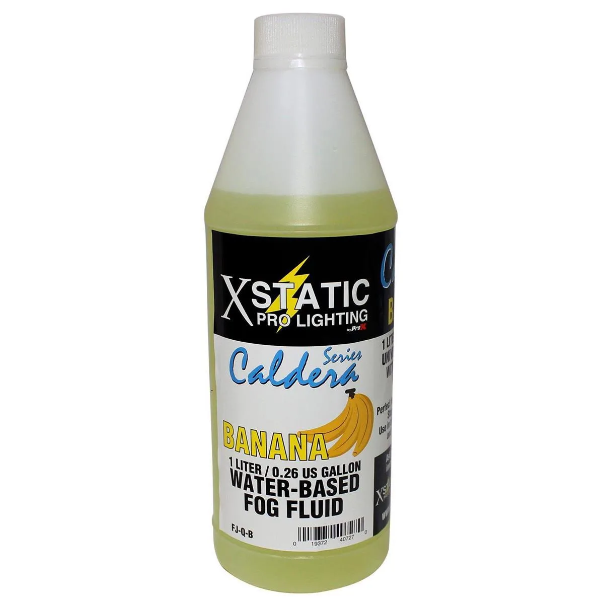 ProX ProX FJ-Q-B Caldera Series Banana Scented Fog Juice 1 Liter dj accessory — product photo