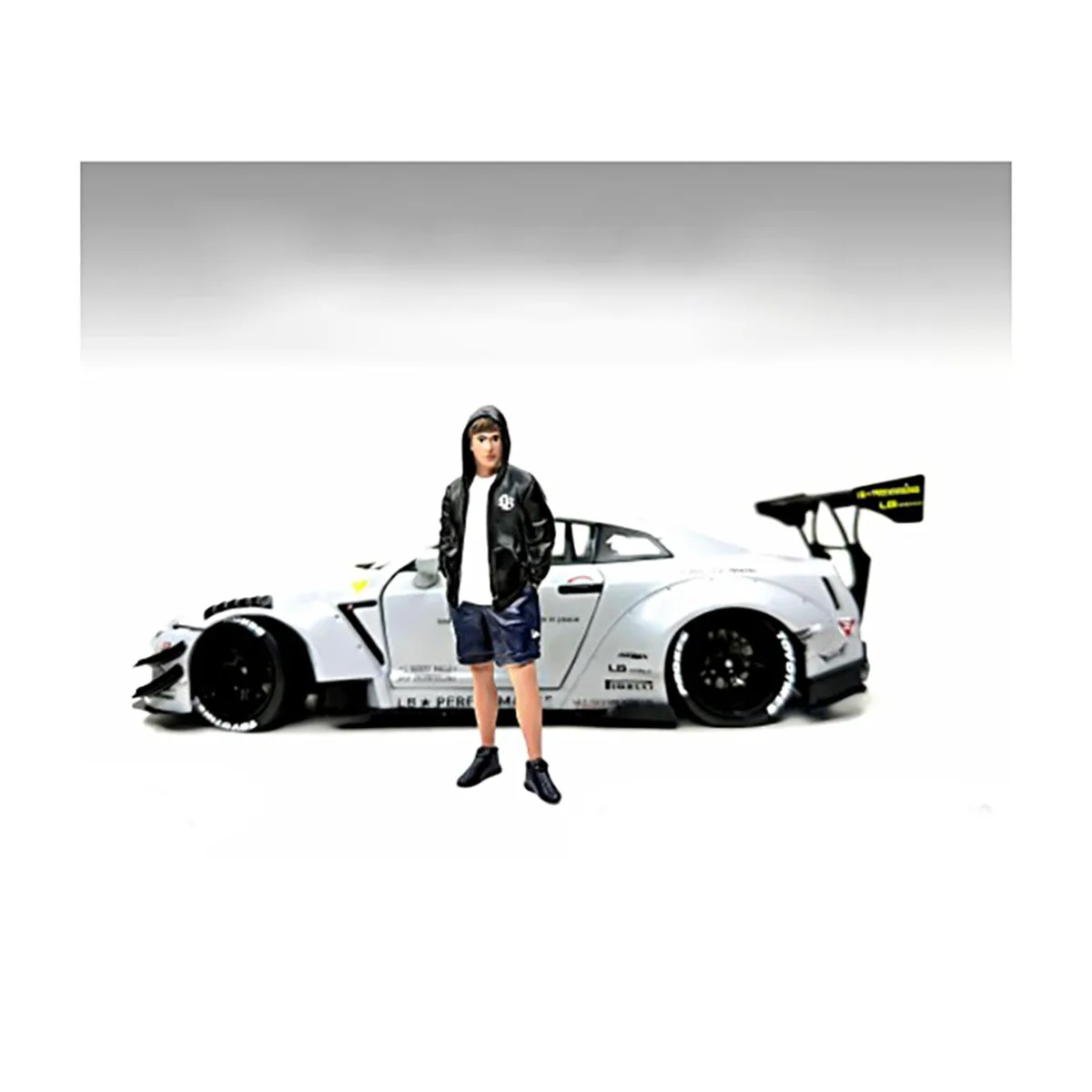 American Diorama American Diorama "LB Nation" Figure #2 1/18 Scale Hobby Collectible 3.875 in — product photo