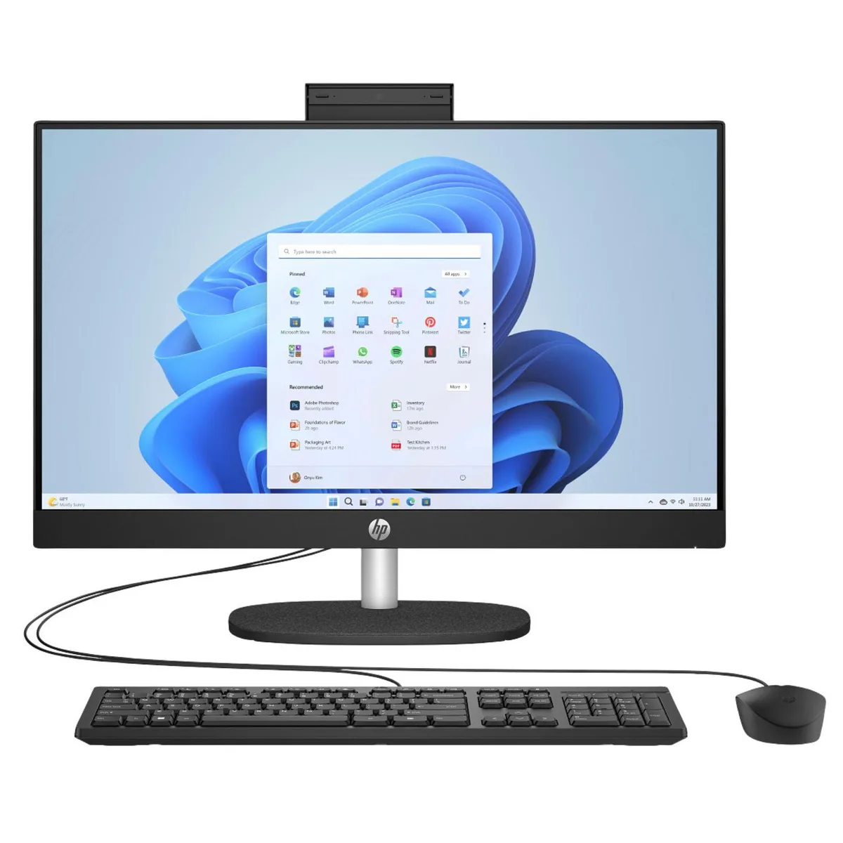 HP HP 24-CR1000I 9A8G4AV-V031-R Core Ultra 5 125U 16GB 512GB 23.8" FHD IPS all-in-one PC — product photo