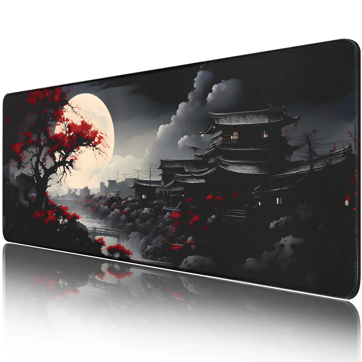 DTCSWACN CAU-SBD000YH-80x30-HSPL Historic Architecture mouse pad 31.5 x 11.8 in — product photo