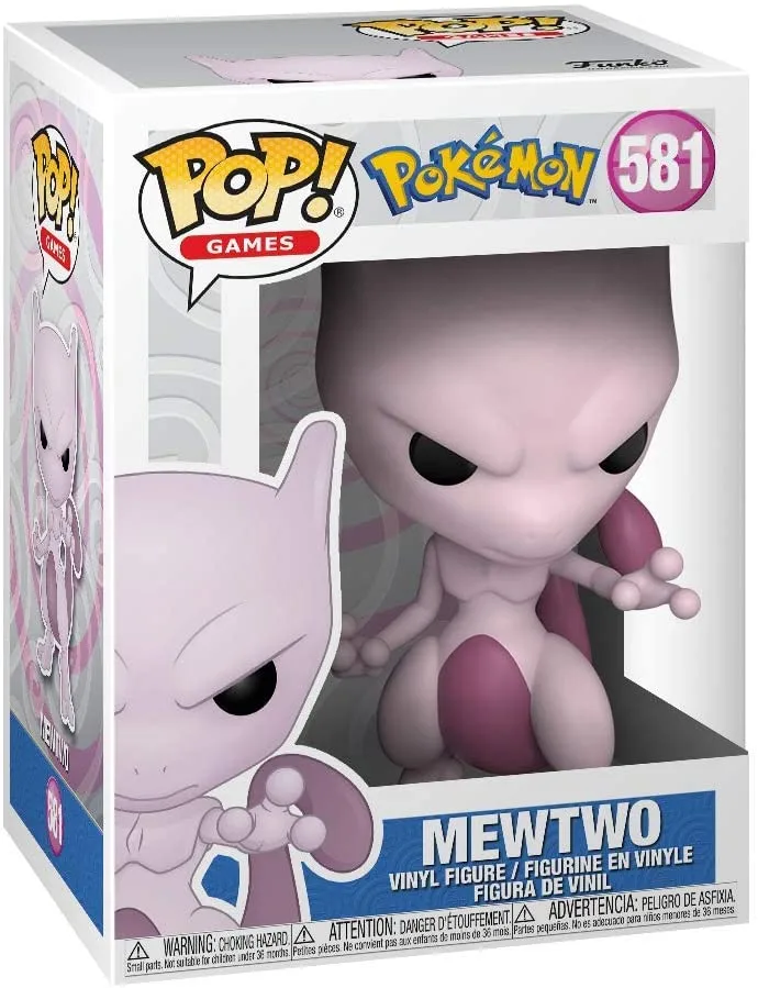 Funko Funko 581 Mewtwo Pokemon Vinyl Action Figure 3.75 Inches — product photo