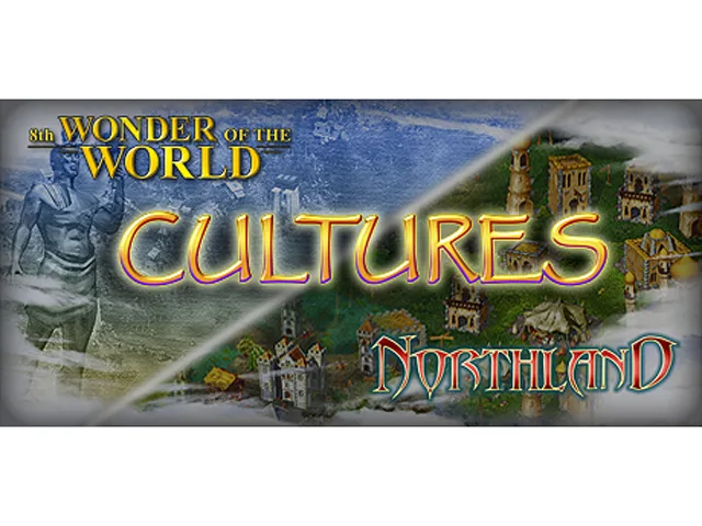 Daedalic Entertainment Daedalic Entertainment 37940 Cultures: Northland + 8th Wonder of the World downloadable game — product photo