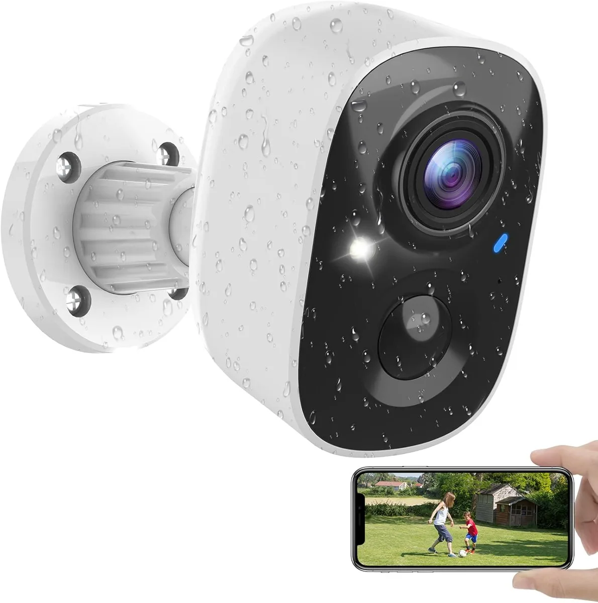 TAURKENAM TAURKENAM Wireless Surveillance 2K Color Night Vision IP66 Battery Powered — product photo