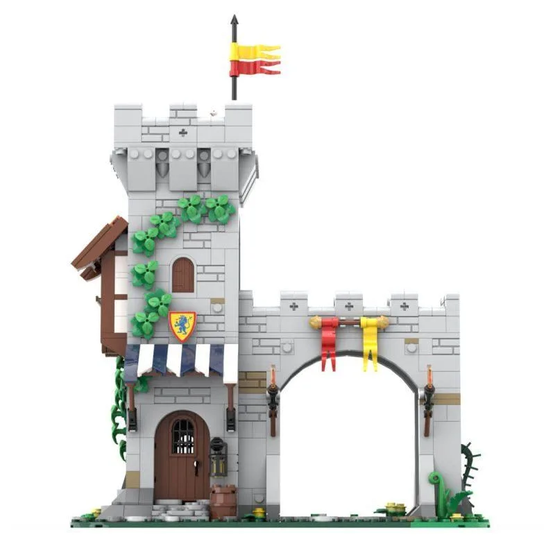 ZITIANYOUBUILD ZITIANYOUBUILD MOC-204044 Lion Knights Modular Town Gate 755 Parts — product photo