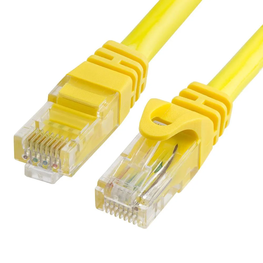 CMPLE CMPLE Cat6 Ethernet Cable 10Gbps 550MHz 100 ft Yellow — product photo