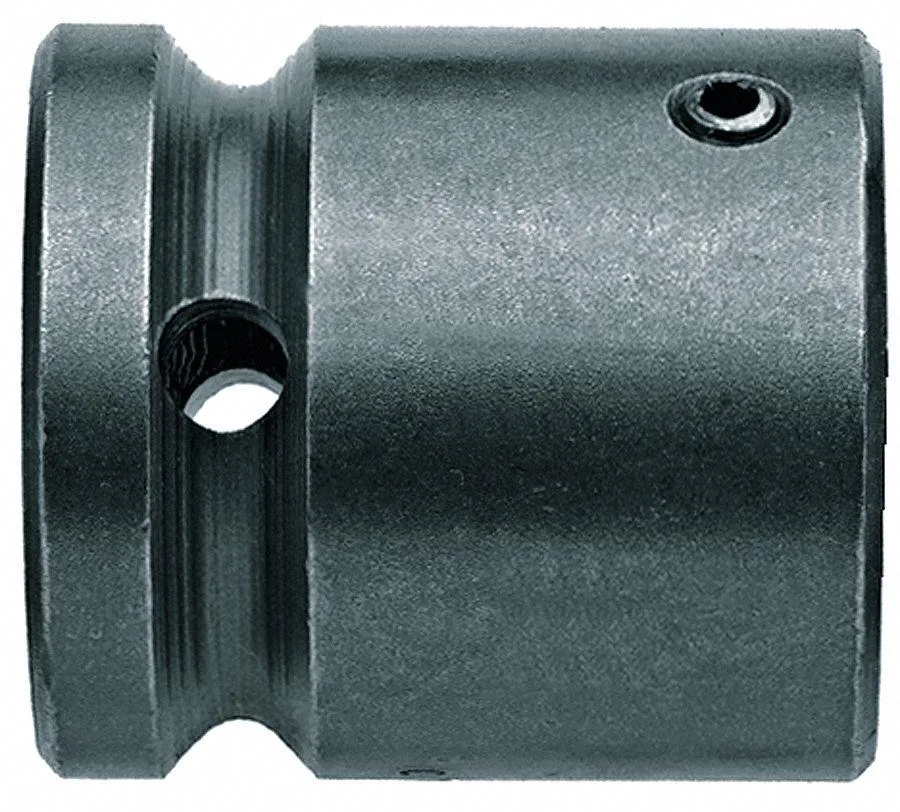 Apex SC-514 1/2 inch drive bit holder adapter with set screw, natural finish