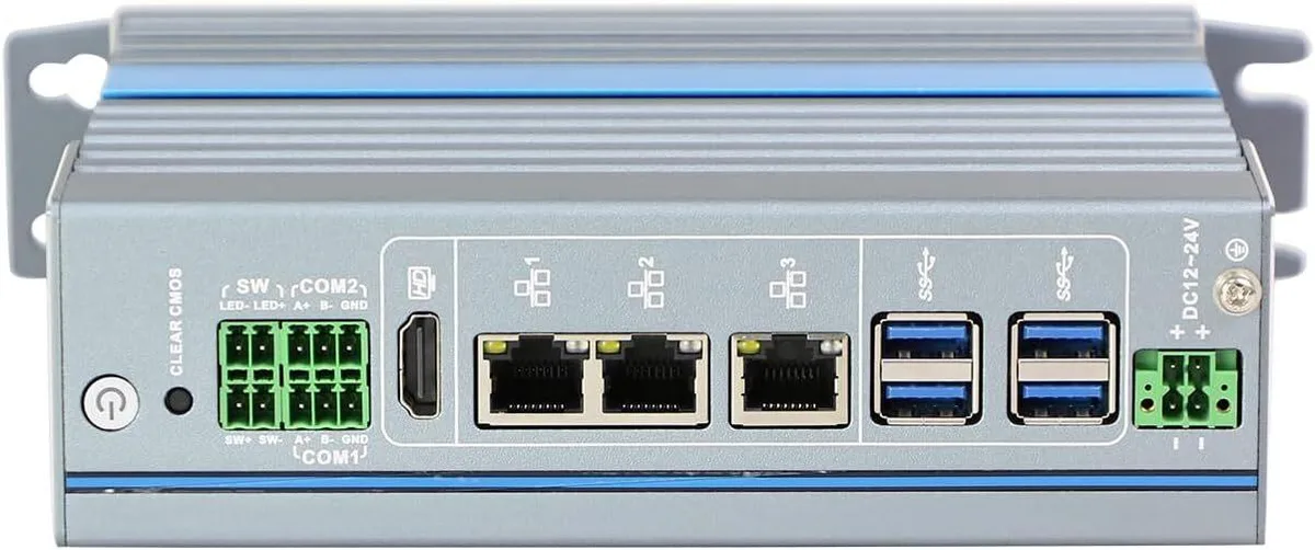 partaker partaker I30 N97 barebone mini PC 16G 512G 3 LAN RS485 Phoenix — product photo