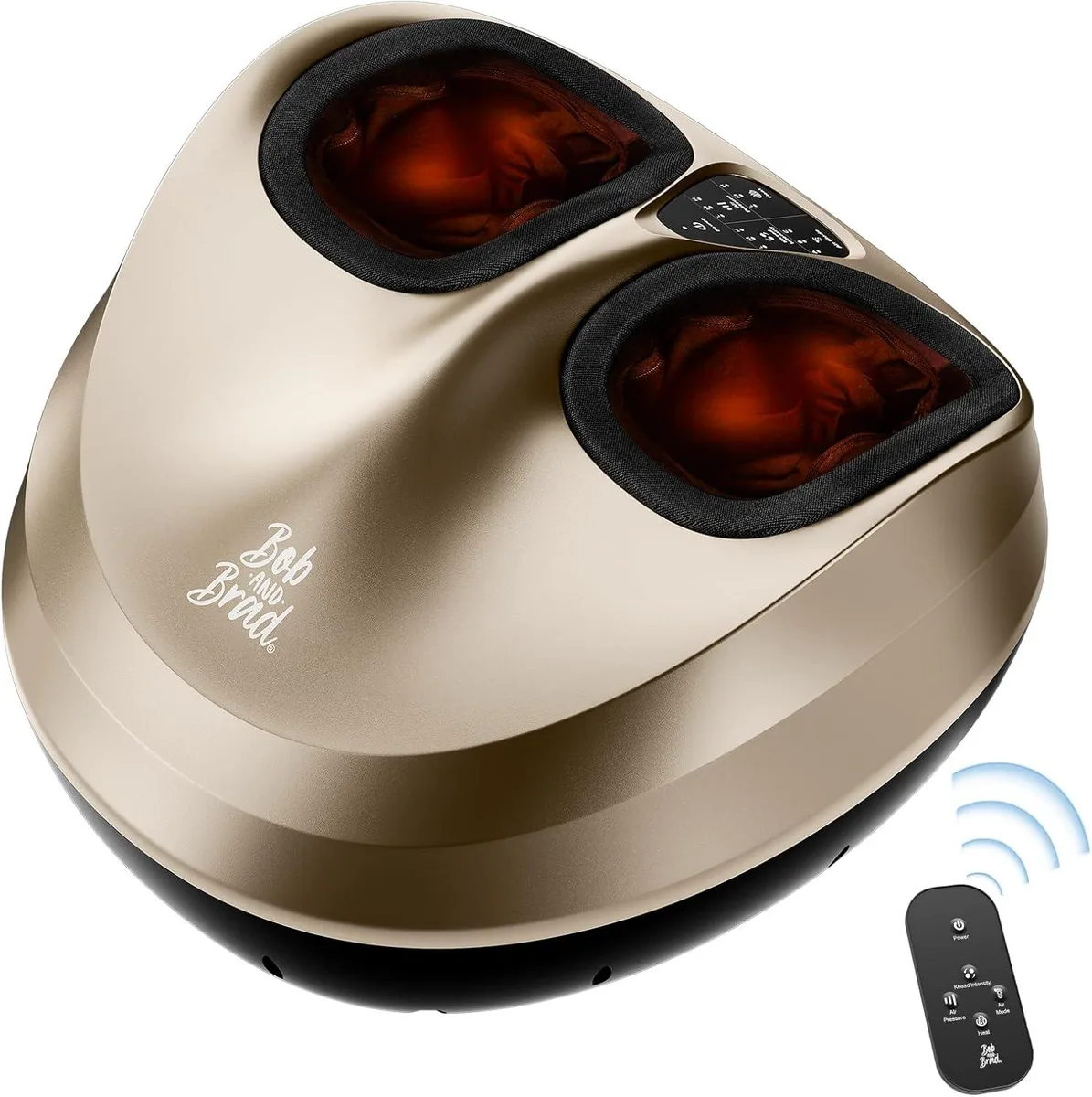 Bob and Brad Bob and Brad 721 Foot Care Shiatsu Massager Heat Remote 3 Intensity Size 14 — product photo