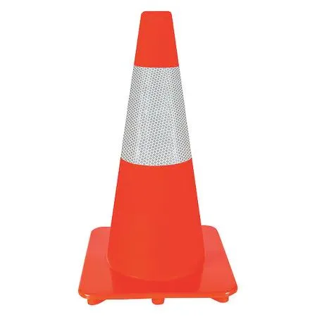 Value Brand Value Brand 6FGZ4 18 In Traffic Cone Orange Reflective Collars — product photo