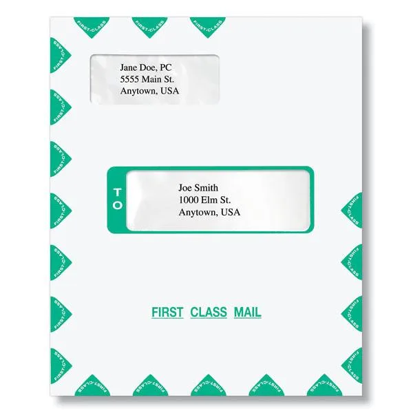 TFP Data Systems TFP Data Systems First Class Envelope 9-5/8" x 11-1/8" Peel &amp; Seal mailing supply — product photo