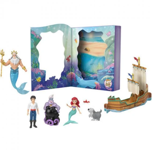 Mattel Mattel JBL32 Disney Princess Ariel Storybook Set accessory — product photo