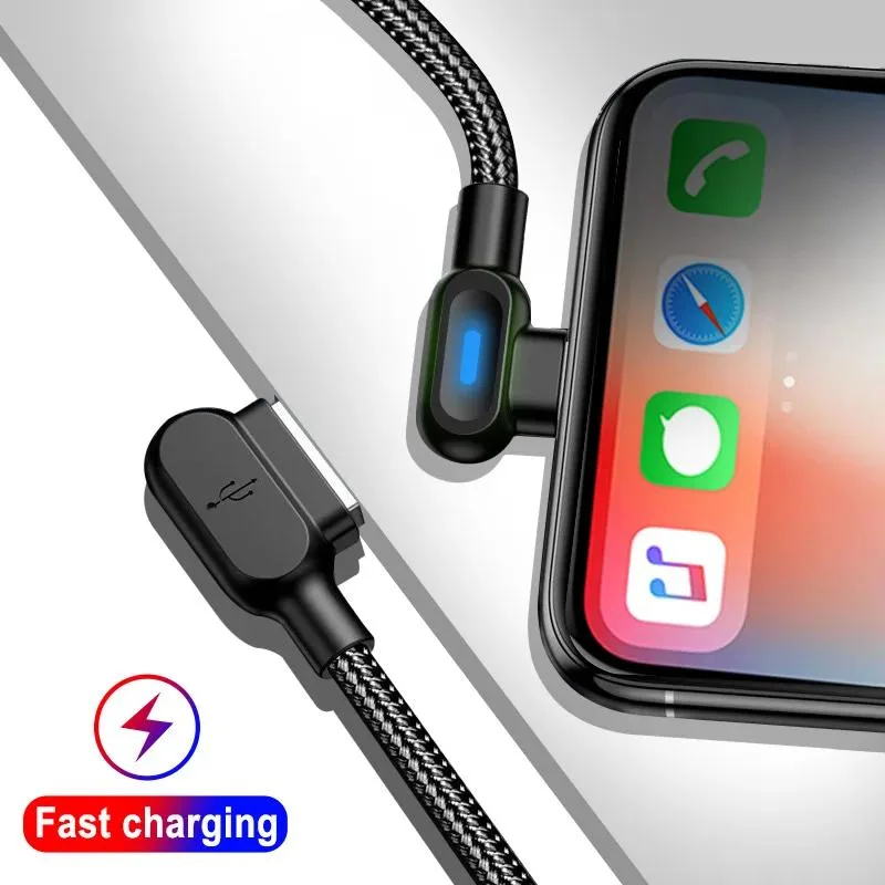 Hetai Tech Hetai Tech USB Type C 90 Degree Cable 1 m 2 m — product photo