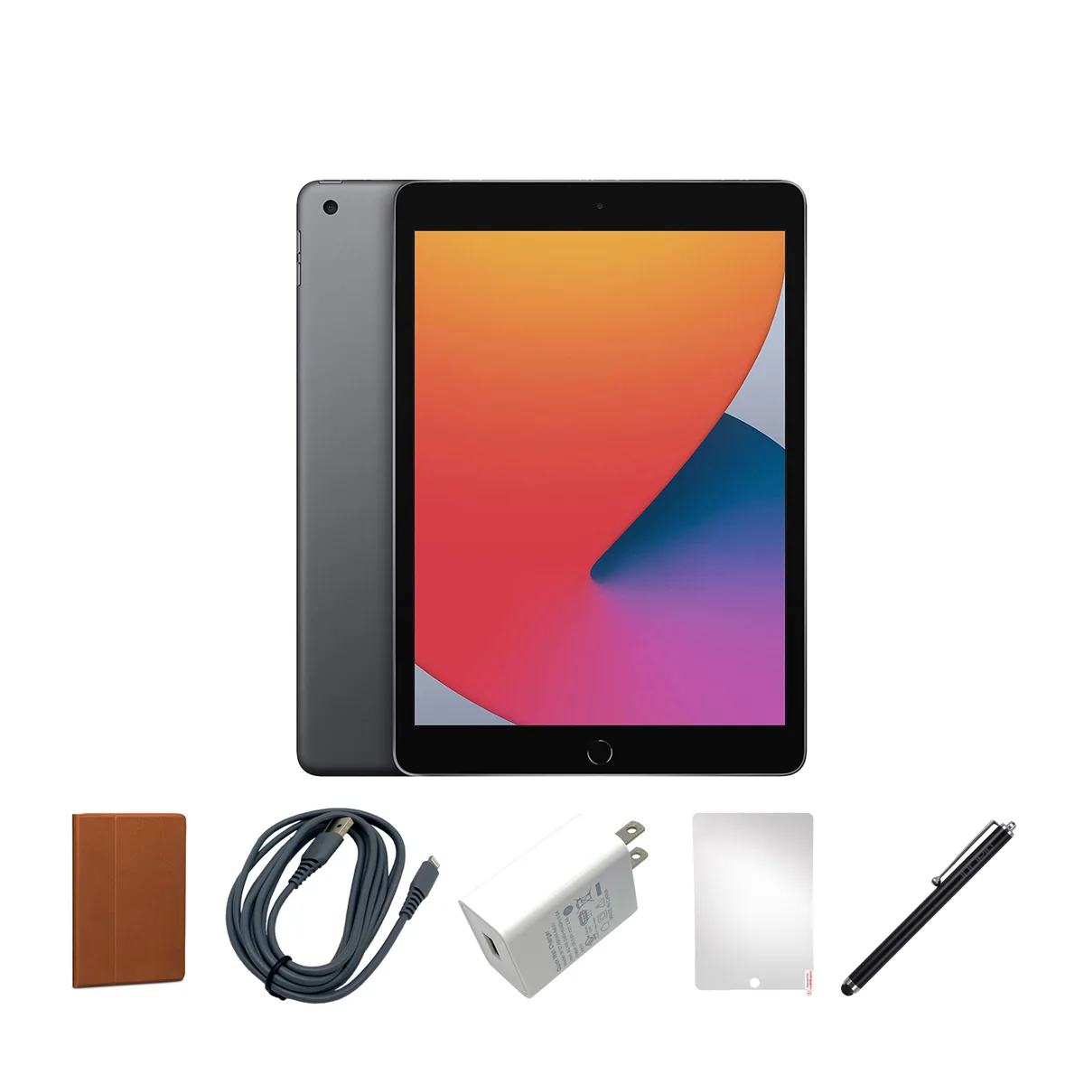 Apple Apple iPad 8th Gen 32GB 10.2" Space Gray Wi-Fi 5 MYL92LL/A tablet — product photo