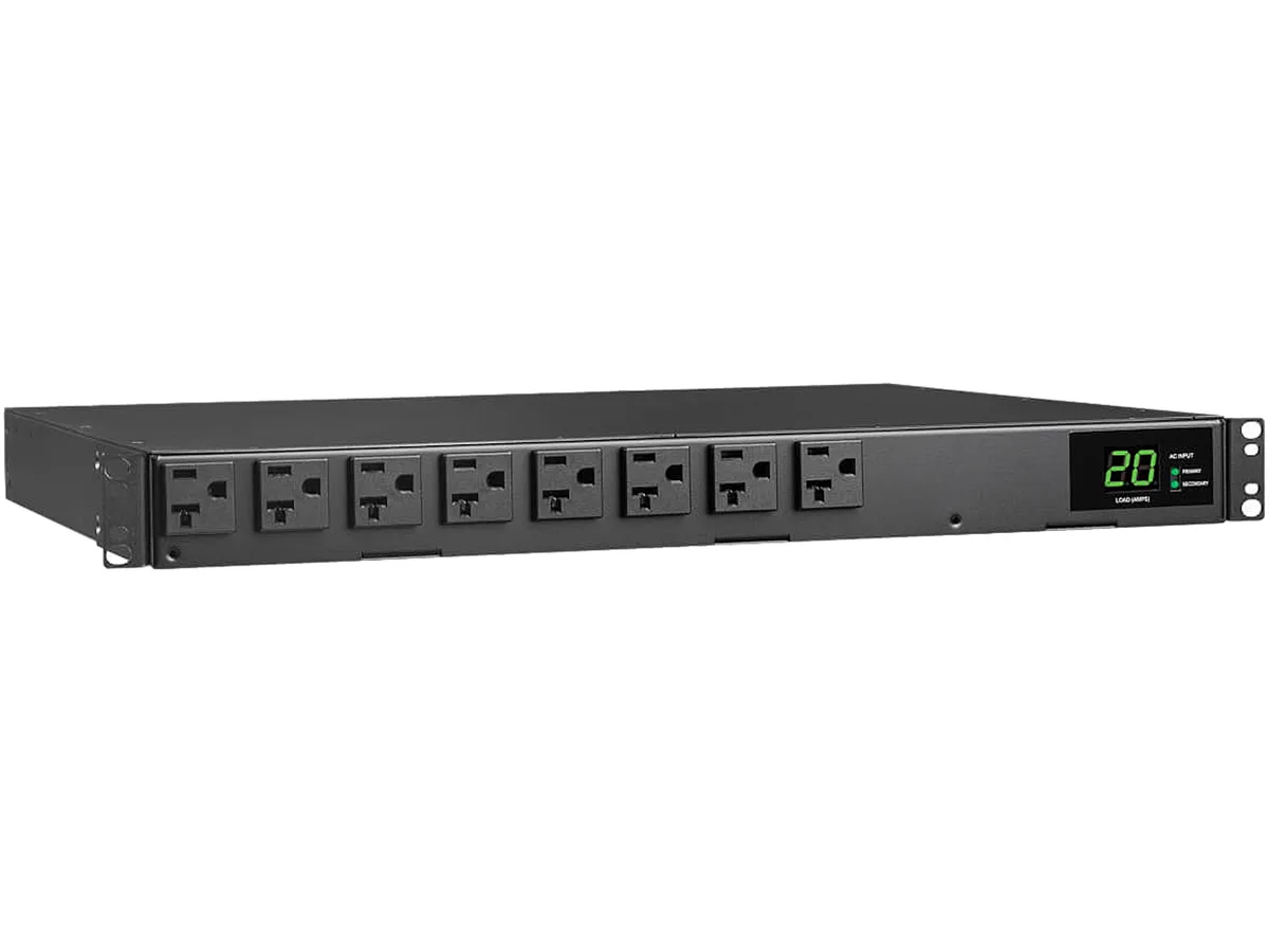 Tripp Lite Tripp Lite PDUMH20ATS 120V 1.92kW 20A 16 5-15/20R Dual L5-20P 1U PDU — product photo
