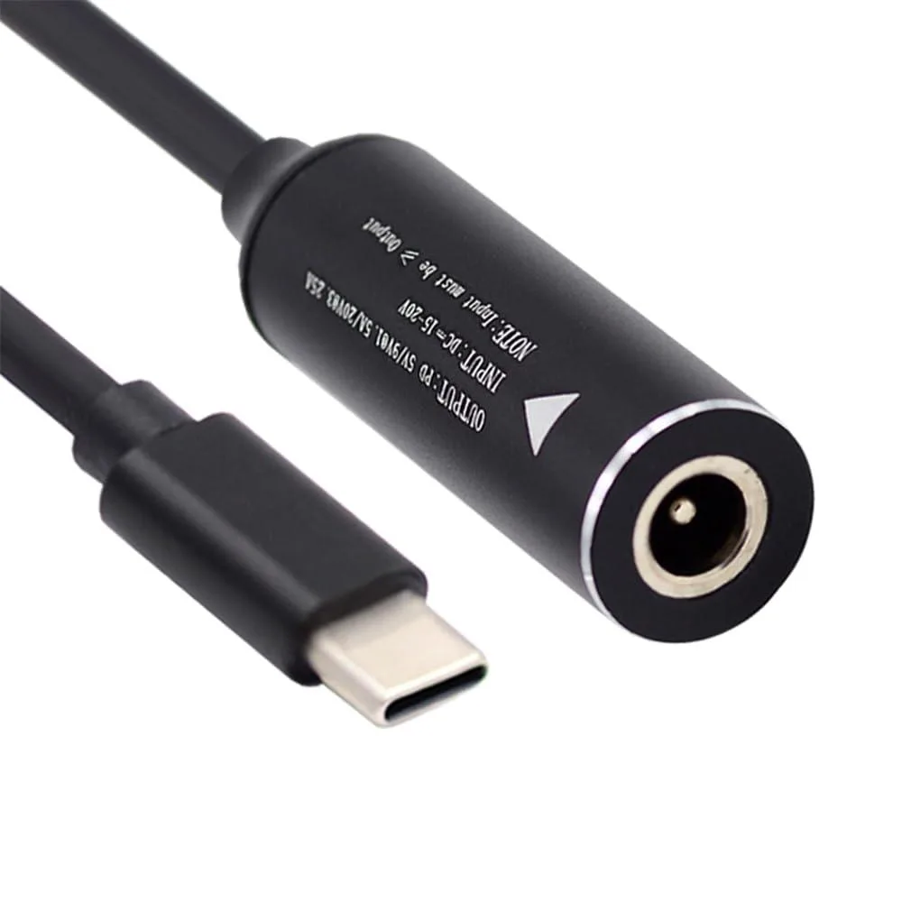 Fervit Fervit 5.5x2.1mm DC Jack to USB-C PD Cable 65W — product photo