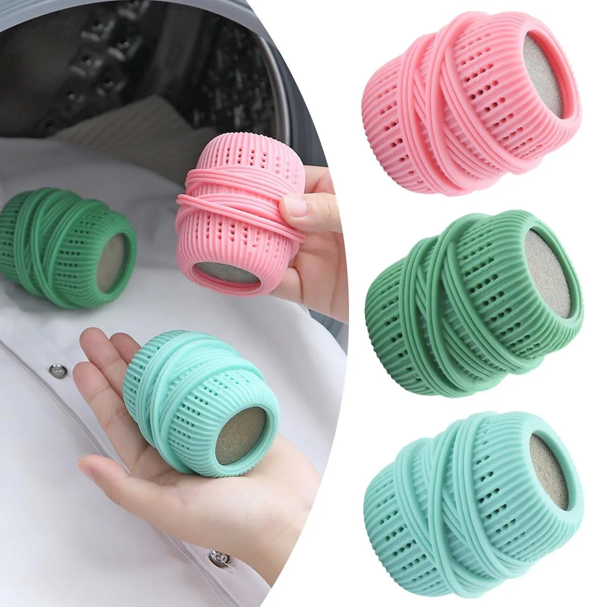  Generic 3 Pcs Reusable Fabric Softener Dispenser Balls — product photo