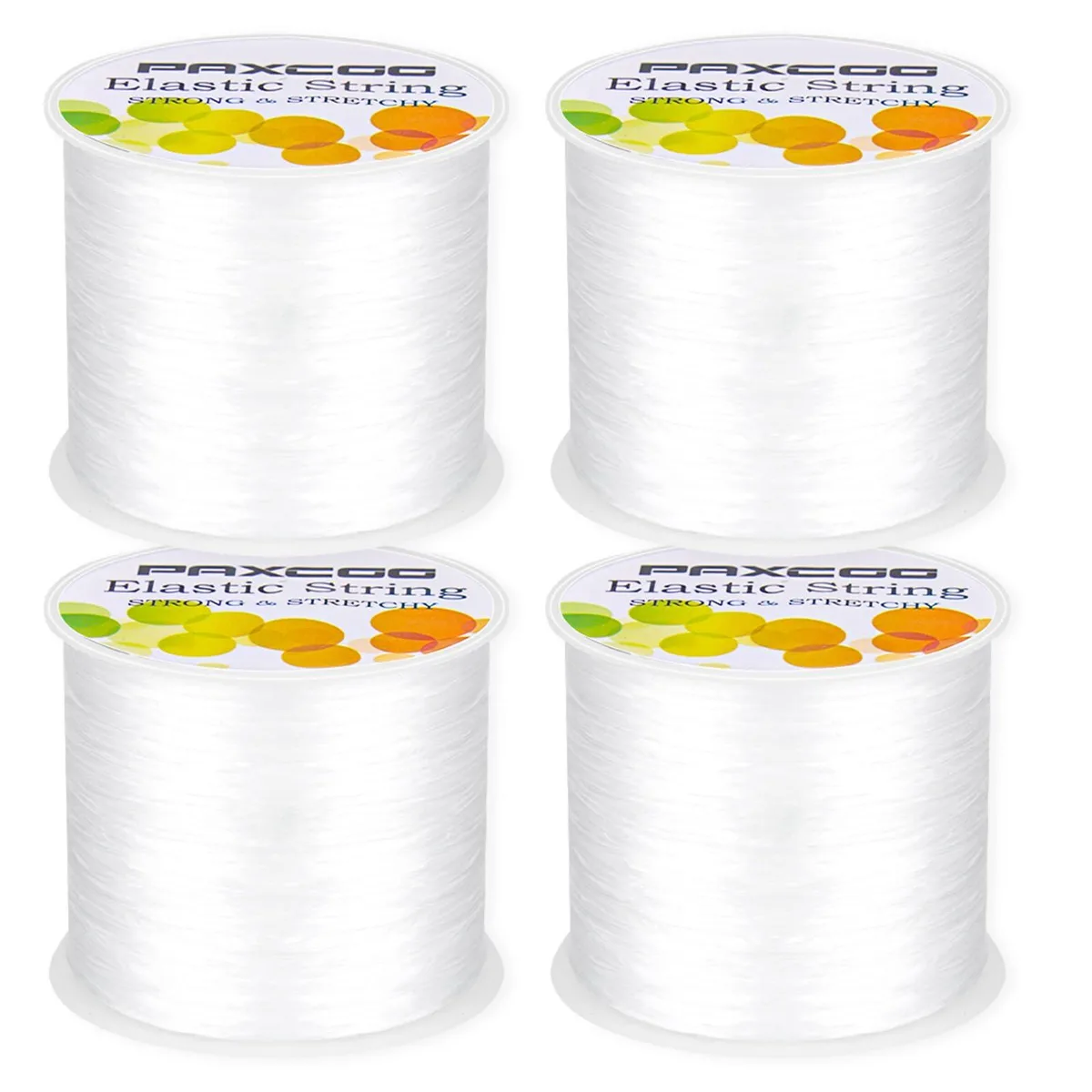  Evening Crystals ESCB0002 Jewelry Elastic String 4 Rolls 1 mm .7 mm 60 yd — product photo