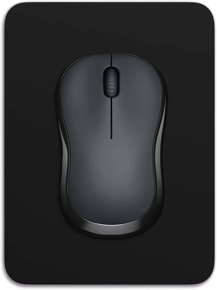 BAOFENG BAOFENG Small Mouse Pad 6 x 8 Inch Black — product photo