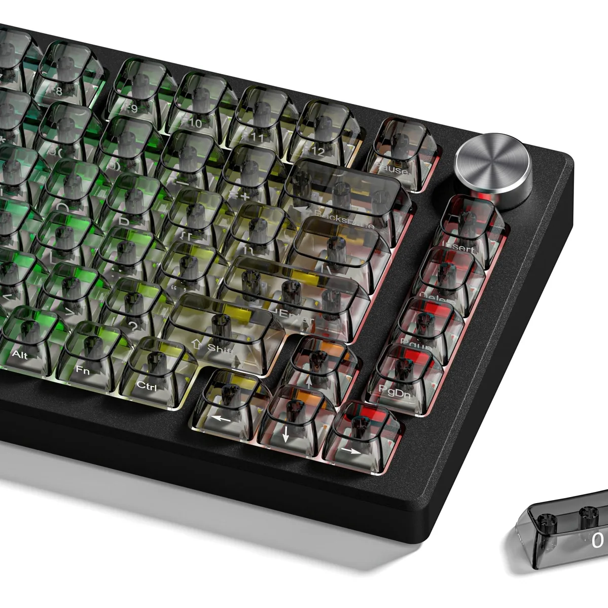 Womier Womier Grey Clear MDA Keycaps 115-Key Side Printed 60 65 75 96 100% — product photo