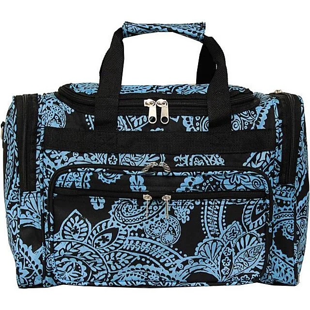 World Traveler World Traveler 81T16 Paisley Checked Luggage 16in — product photo