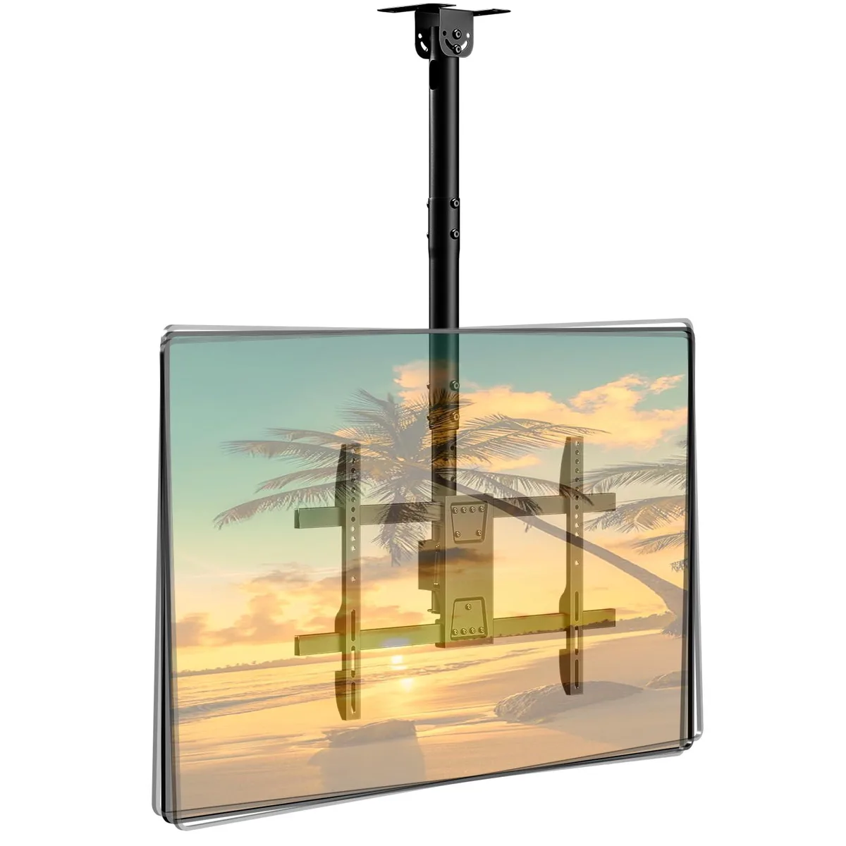 PUTORSEN PUTORSEN Ceiling TV Mount 43-86 inch 132lbs VESA 600x400 Black — product photo