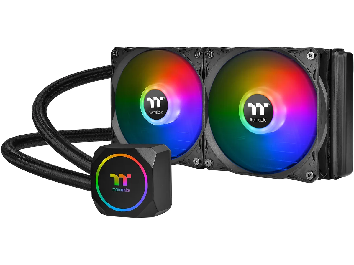 Thermaltake Thermaltake CL-W286-PL12SW-A 240 mm liquid cooler — product photo