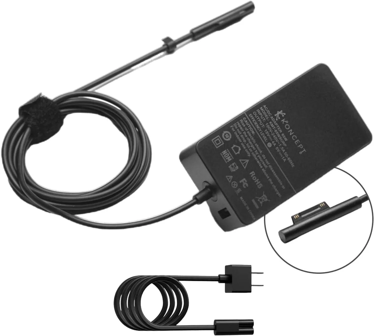 Kenuco Kenuco 65W 15V 4A Surface AC Adapter laptop battery — product photo