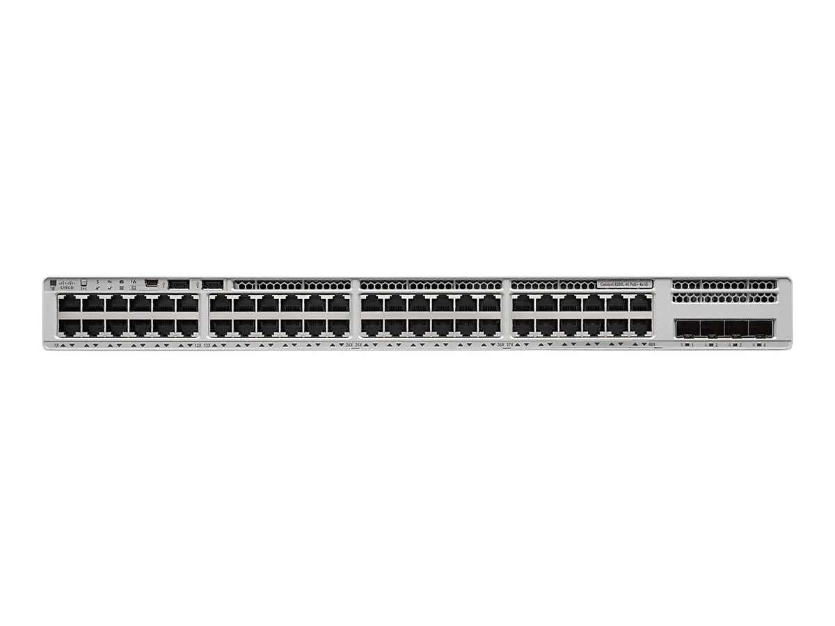Cisco Systems, Inc. Cisco Systems, Inc. C9200L-48P-4X-E network switch 48-port PoE+ 4x10G uplink — product photo
