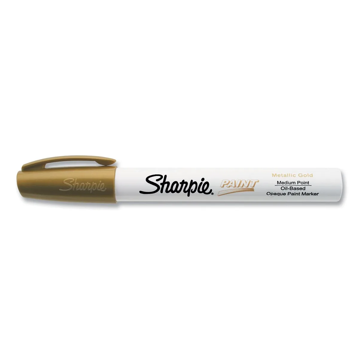 Sharpie Sharpie 35559 Oil-Based Paint Marker Medium Point Gold pen — product photo