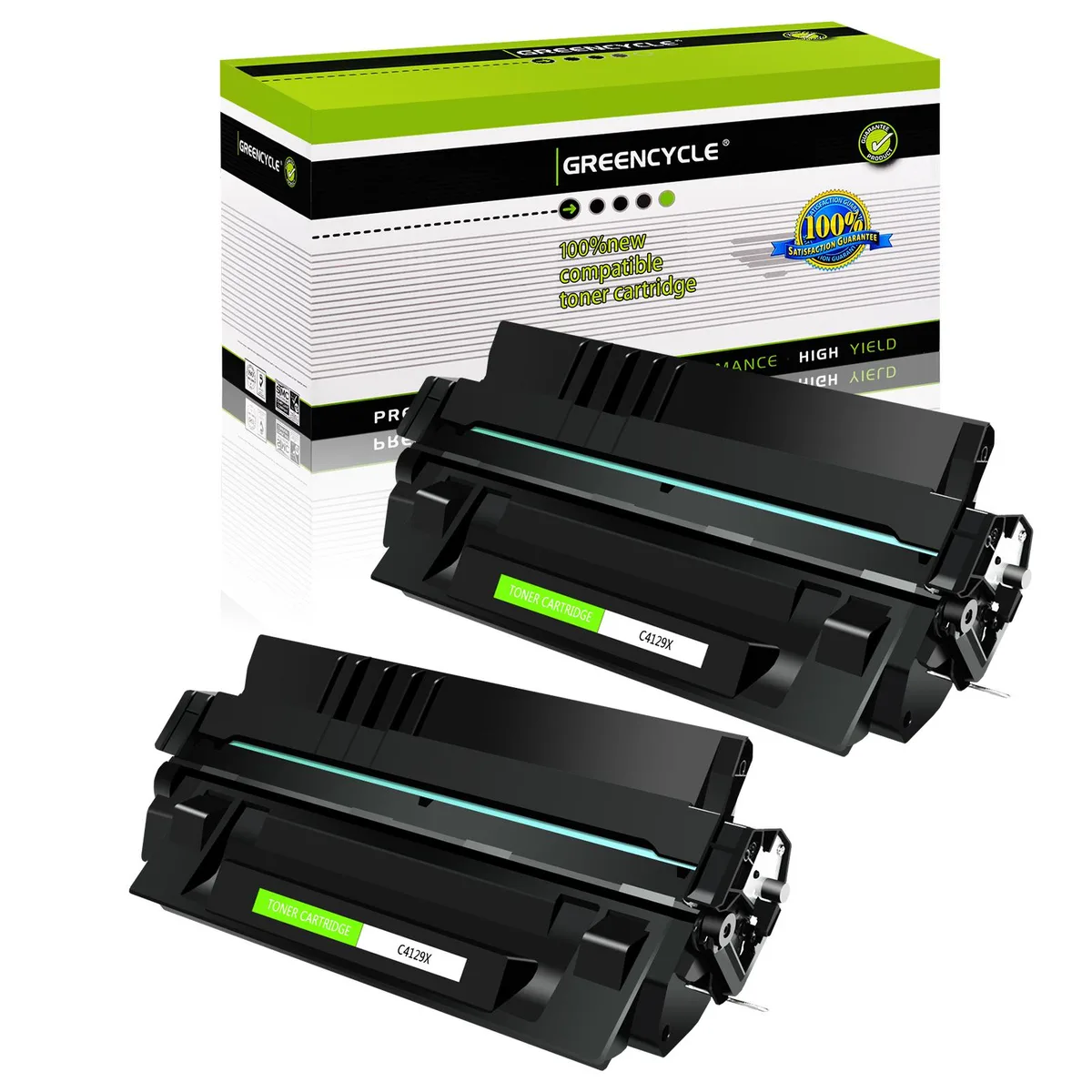 GREENCYCLE GREENCYCLE C4129X Compatible Toner Cartridge 2-Pack 10000 Pages — product photo