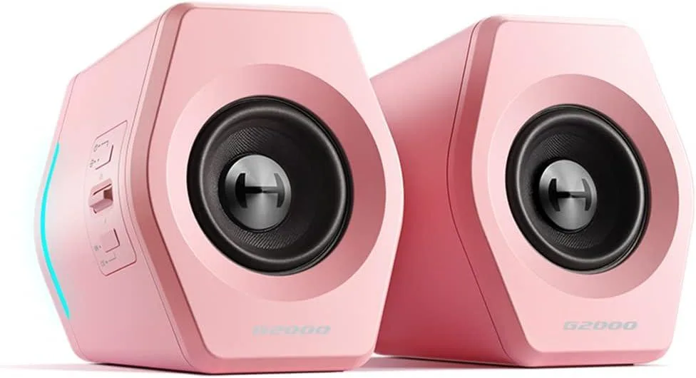 BFKK BFKK G2000 32W Sound Bar Pink 16W RMS Bluetooth USB 3.5mm AUX RGB — product photo
