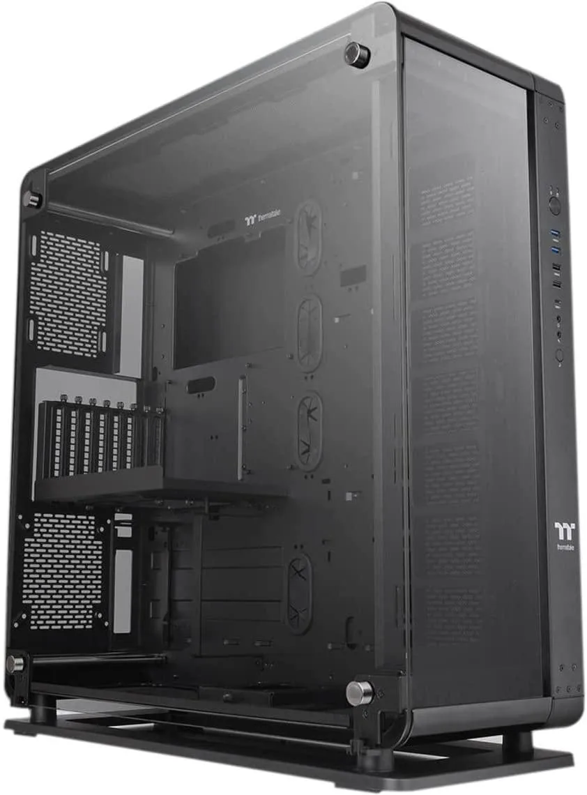 PCMART PCMART Core P8 Tempered Glass Full-Tower Case Black — product photo