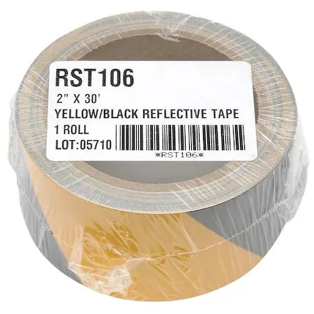 INCOM Manufacturing Group INCOM Manufacturing Group RST136 Vinyl Yellow/Black 3 in W x 30 in L traffic safety equipment — product photo