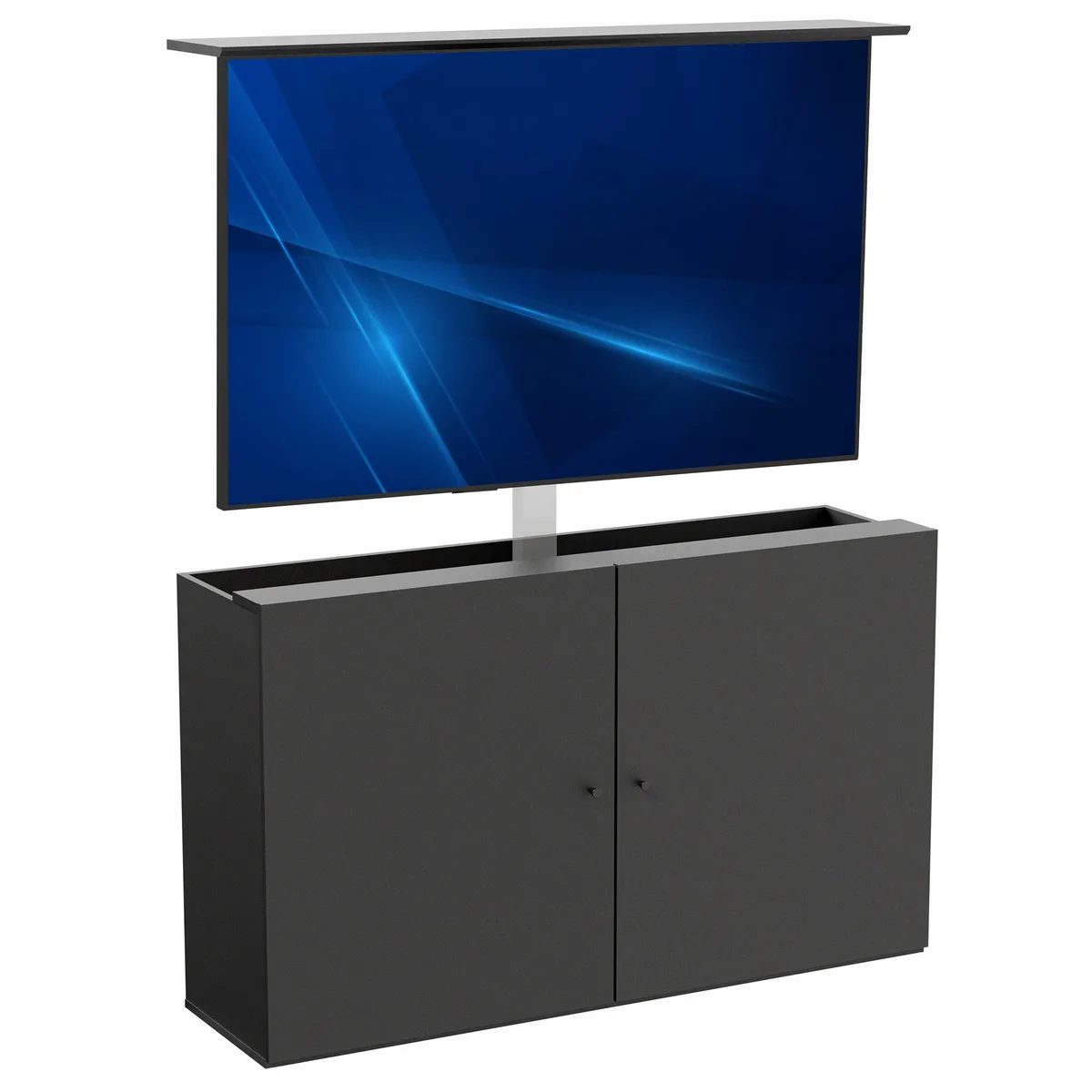 VIVO VIVO Motorized Vertical Lift TV Cabinet Black 32-55 — product photo