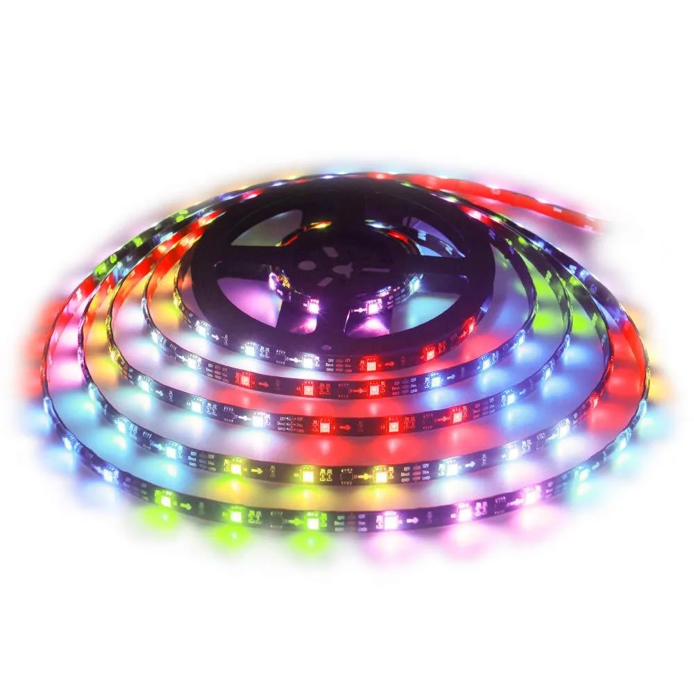 KEHIPI KEHIPI WS2811 12V Addressable RGB LED Strip 16.4ft 150 LEDs IP65 Lighting — product photo