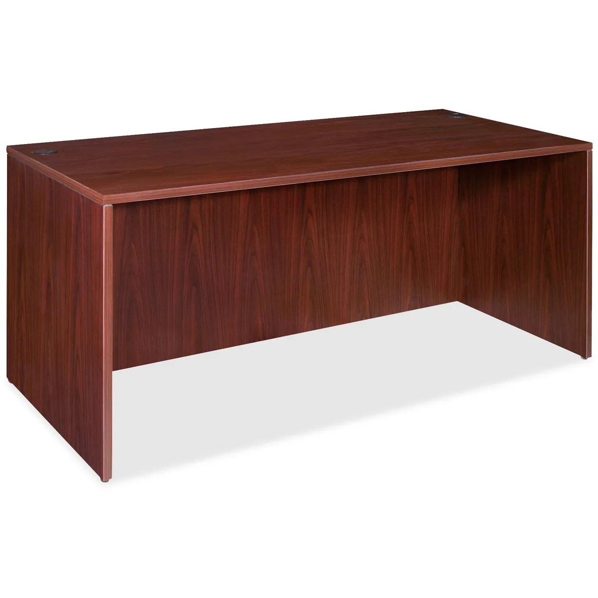Lorell Lorell 69373 Rectangular Desk Shell 60x30x29 Mahogany office furniture — product photo