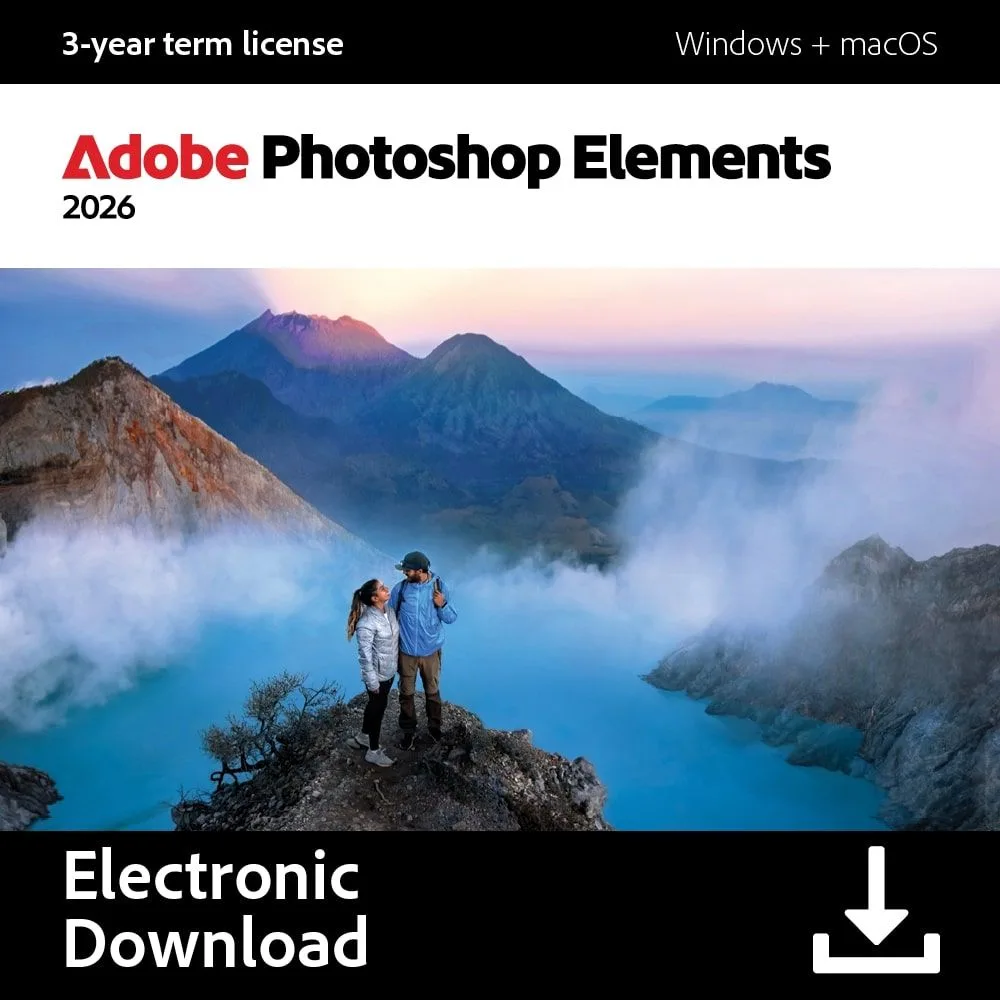 Adobe Adobe Photoshop Elements 2026 photo 30013203 3-year licence — product photo