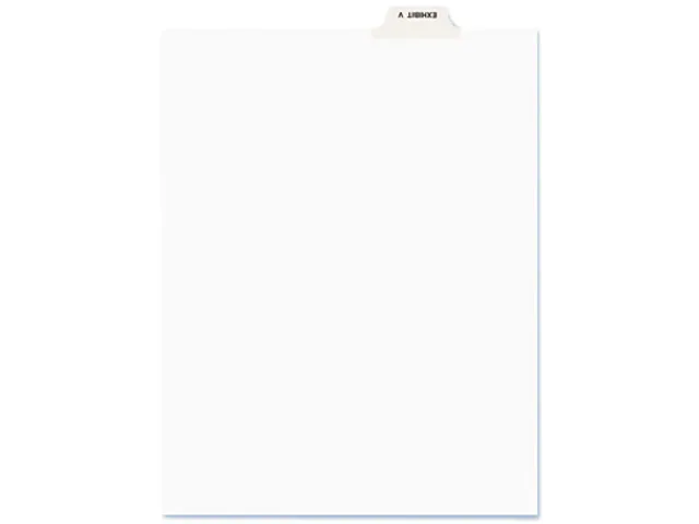 Avery Avery 12395 Legal Bottom Tab Dividers Exhibit V 25 Pack — product photo